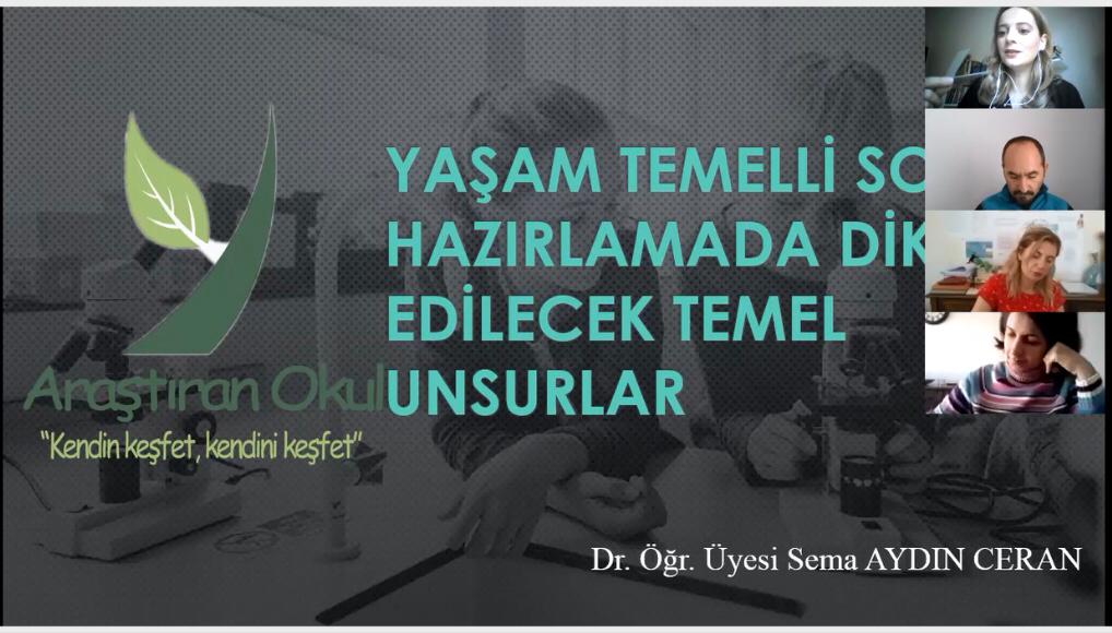 ArastiranOkul's tweet photo. #ABC okulları #AraştıranOkul eğitim işbirliği sürüyor. Fen Bilimleri öğretmenlerimize yönelik Yaşam(baglam) temelli soru yazma eğitimlerini gerçekleştirdik. #icatçıkar https://t.co/awRNMnZ13y