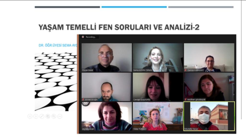 ArastiranOkul's tweet photo. #ABC okulları #AraştıranOkul eğitim işbirliği sürüyor. Fen Bilimleri öğretmenlerimize yönelik Yaşam(baglam) temelli soru yazma eğitimlerini gerçekleştirdik. #icatçıkar https://t.co/awRNMnZ13y