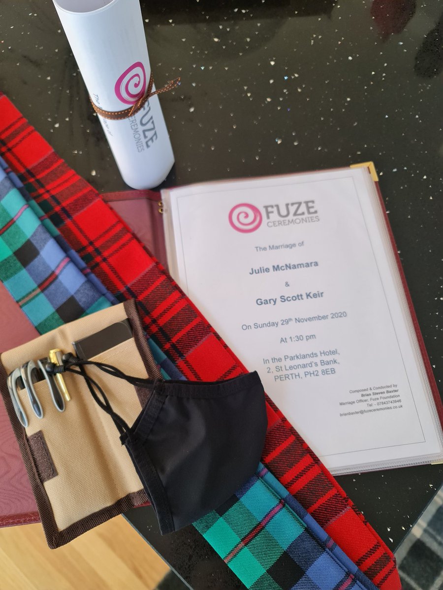 HighlandCelebr2's tweet photo. All excited and ready to deliver my 2nd Legal Marriage Officer duties tomorrow for 2 friends #GettingWed #TyingTheKnot #HighlandCelebrant
@FuzeCeremonies @FuzeFoundation @ParklandsPerth https://t.co/Ta4KcipuK0