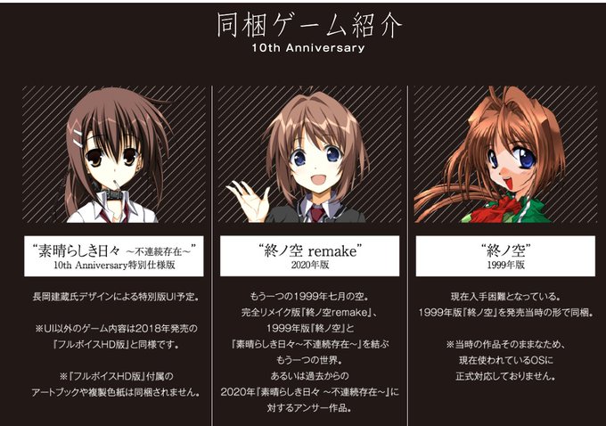 素晴らしき日々 10th anniversary 版 ソフマップ購入特典付き | kccusa.com