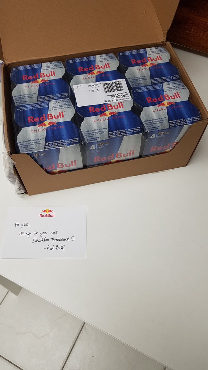 Big shoutout to <a href="/RedBullCanada/">Red Bull Canada</a> for sponsoring Controller Slam #9! This is basically a year supply for me.

Check out @mixupgg for more tournaments in the future!