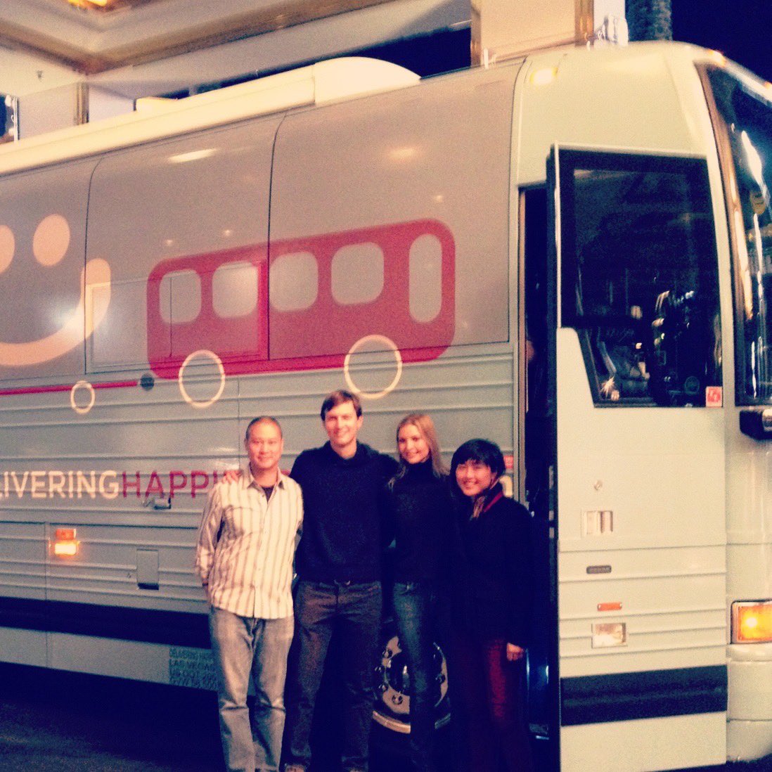 IvankaTrump's tweet photo. Celebrating the life while mourning the loss of my dear friend Tony Hsieh. Tony was a deeply original thinker always challenging me to reject conformity &amp; follow my heart. Tony was driven by the mission of delivering happiness &amp; brought joy to all who knew him. Rest In Peace Tony https://t.co/Nd5o6U7wV9