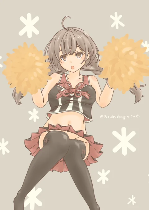 頑張る提督殿を応援する神州丸

#艦これ 