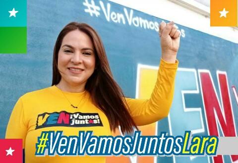 A solo 8 dias para la gran fiesta electoral vamos a votar por los candidatos de la patria no te quedes en casa con @CaroGarciaCPsuv  rumbo al 6 de diciembre por la Asamblea Nacional participa. #VenVamosJuntosLara #VotoGarantiaDePaz #ComunicadoresClapActivos