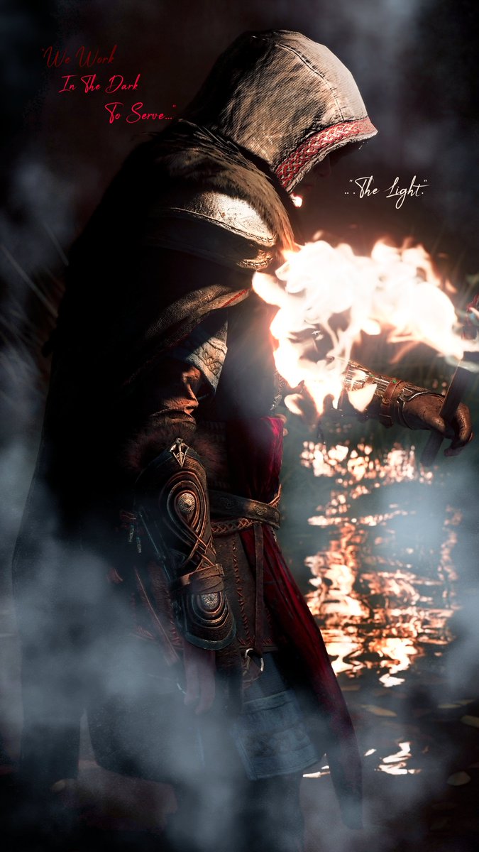 Leromir's tweet photo. We Are Assassins🗡️

"We work in the dark to serve the light." 
-- #AssassinsCreed   

#AssassinsCreedValhalla #ACValhalla #VGPUnite #Gametography #vpgamers #ACV #VPCollage @valortainment https://t.co/Ee8aigpTXK
