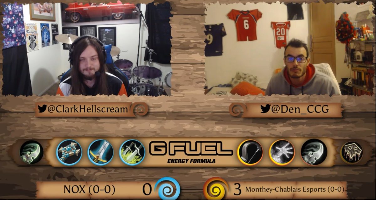 N0Xgg's tweet image. 📢Result from @HouseRivalries EMEA Teams: Season 5📢

🗓 Week 1 - Swiss Round 1
🆚@MontheyEsport🇨🇭
📋0:3❌

Thanks to @ClarkHELLSCREAM &amp;amp; @den_CCG for the Cast💪

---
powered by @ETECat 

#hearthstone #houserivalries #result #noxgg #noxftw #neversurrender