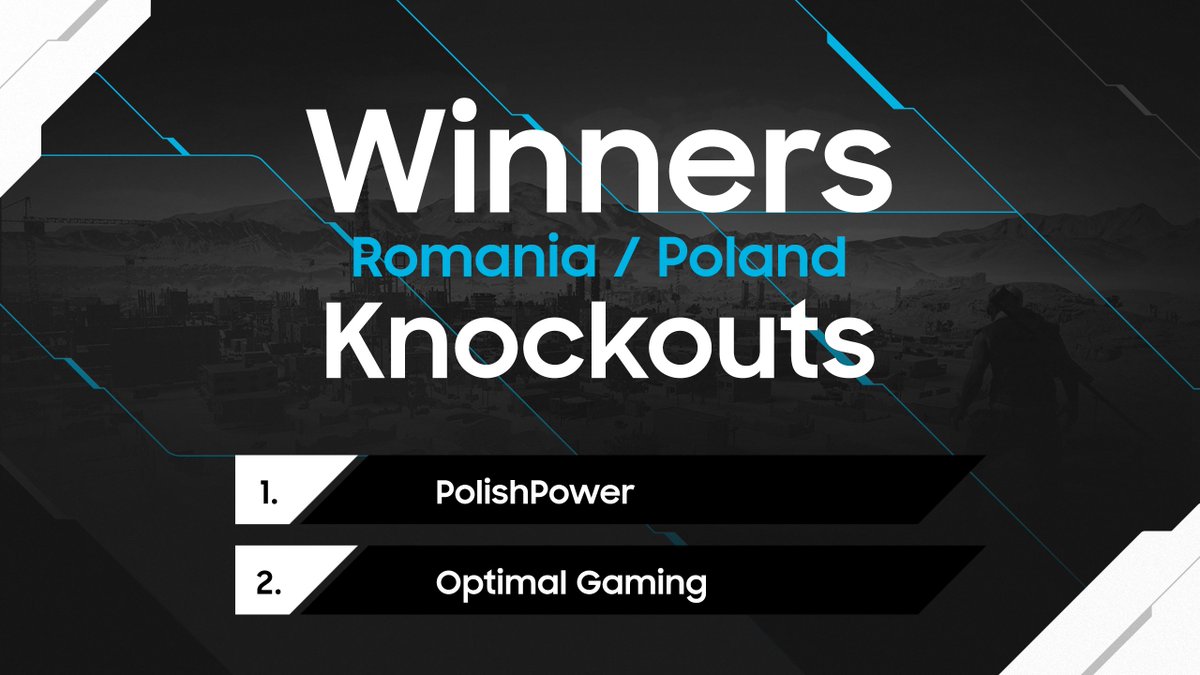 The 🇷🇴 🇵🇱 Knockouts are over!

Congratulations to PolishPower and Optimal Gaming for an amazing performance leading them straight to the #OdysseyLeague EU Final! 🏆