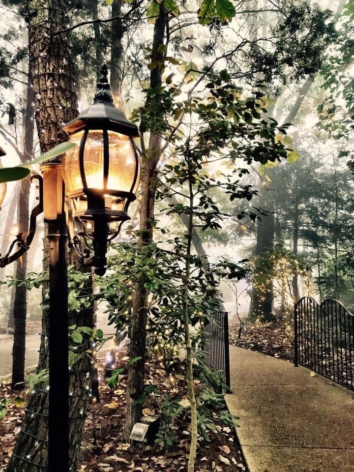 Rock City Gardens is mesmerizing at any time of day 😍