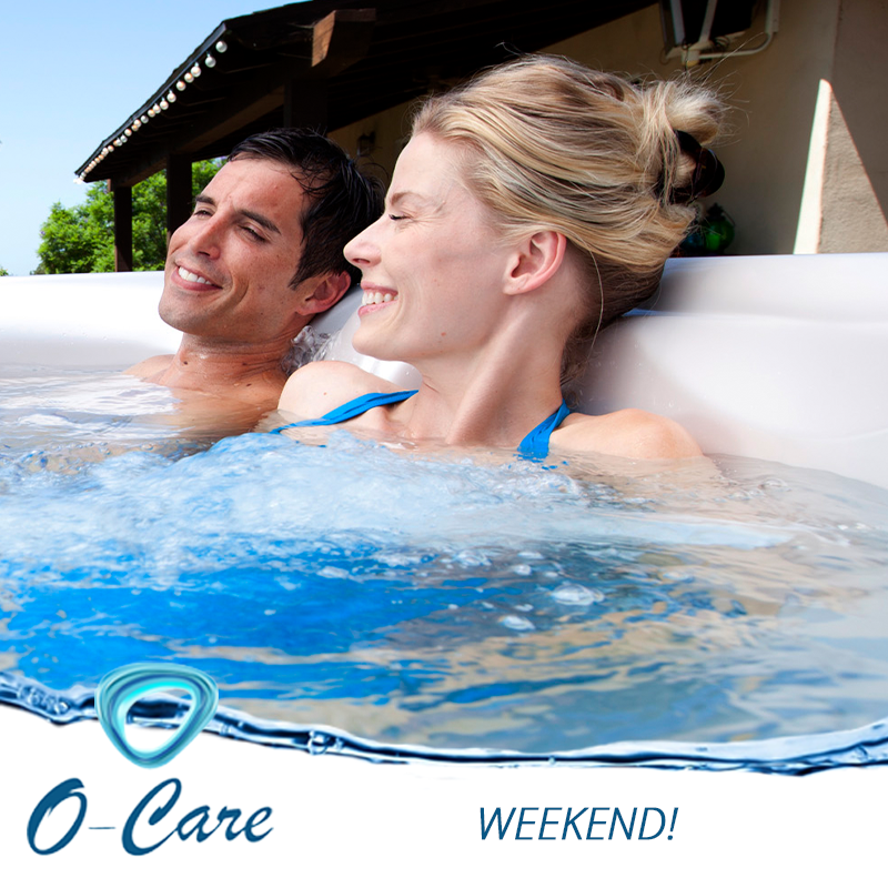 ocarehottub's tweet photo. It's weekend! With whom would you like to relax in your spa this weekend? https://t.co/IDJCEvjMp8