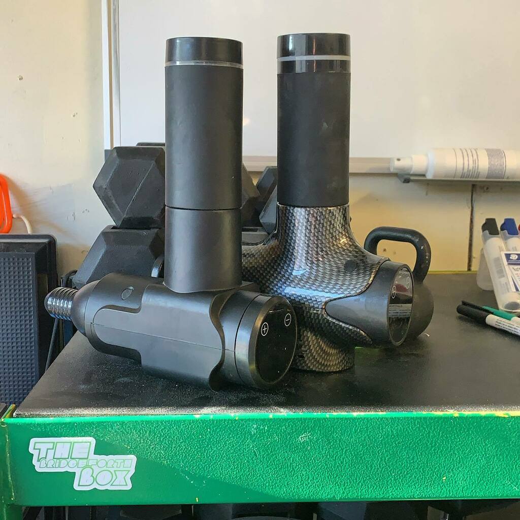 alexbridgeforth's tweet photo. Massage gun lost and found at #thebridgeforthbox... https://t.co/Ar1QA2EHju https://t.co/2Dl8qr0hQ0