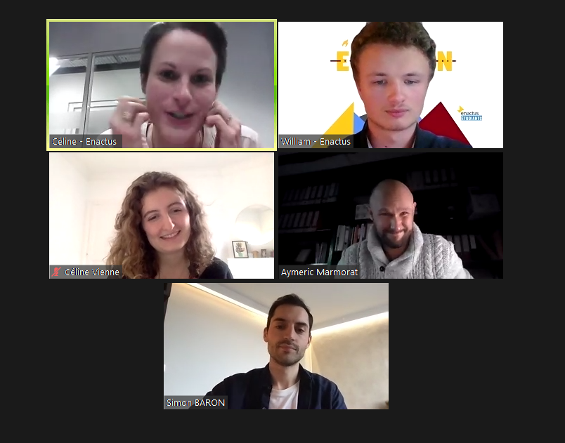 Et on clôture la journée avec les participant.e.s du track connexion qui ont eu la chance d'échanger avec des leader.euse.s et manageur.se.s 😍 @TicketforChange 
<a href="/AymericMP/">Aymeric Marmorat</a>  <a href="/AssessFirst/">AssessFirst 🦄</a> (<a href="/MatthieuDard/">Matthieu Dardaillon</a>, <a href="/adelegaley/">Adele Galey</a>, <a href="/simon_baron/">Simon Baron</a>)