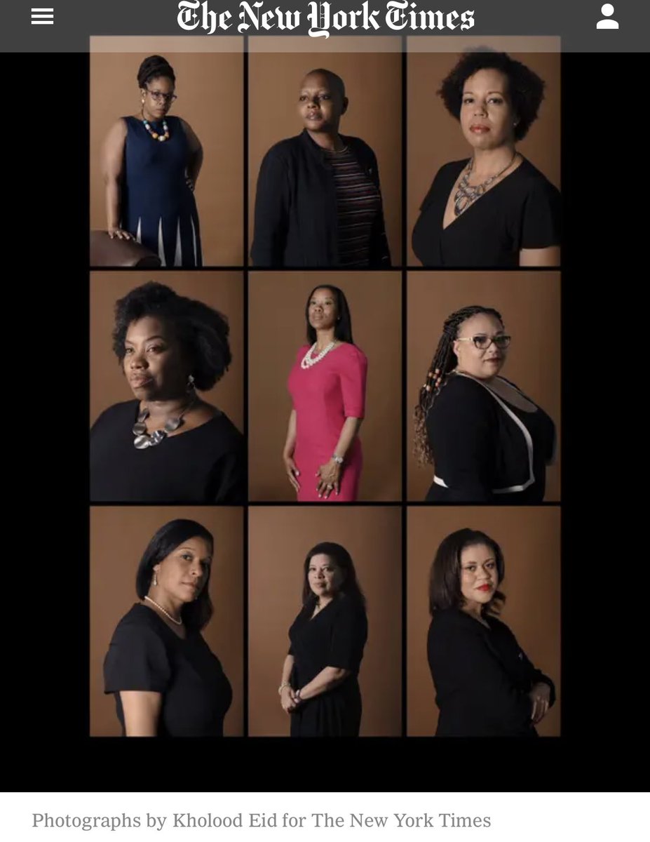 GQL1996's tweet photo. One of our very own #GQLinks Tyquana Henderson-Rivers featured in The NY Times with the phenomenal sisterhood of #BlackWomenLead #HigherHeights Black women making a difference in politics! #blackgirlmagic
#GreaterQueensLinks
#EALinks
#LinksInc
#LinksOnTheMove
#EmbraceAndCultivate https://t.co/zxyNoIsr5K