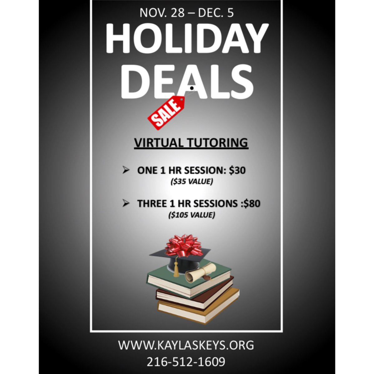 This season, give the gift of education!
•
•
•
•
#SmallBusinessSaturday #SmallBusinessSaturday2020 #VirtualTutor #BlackTwitter