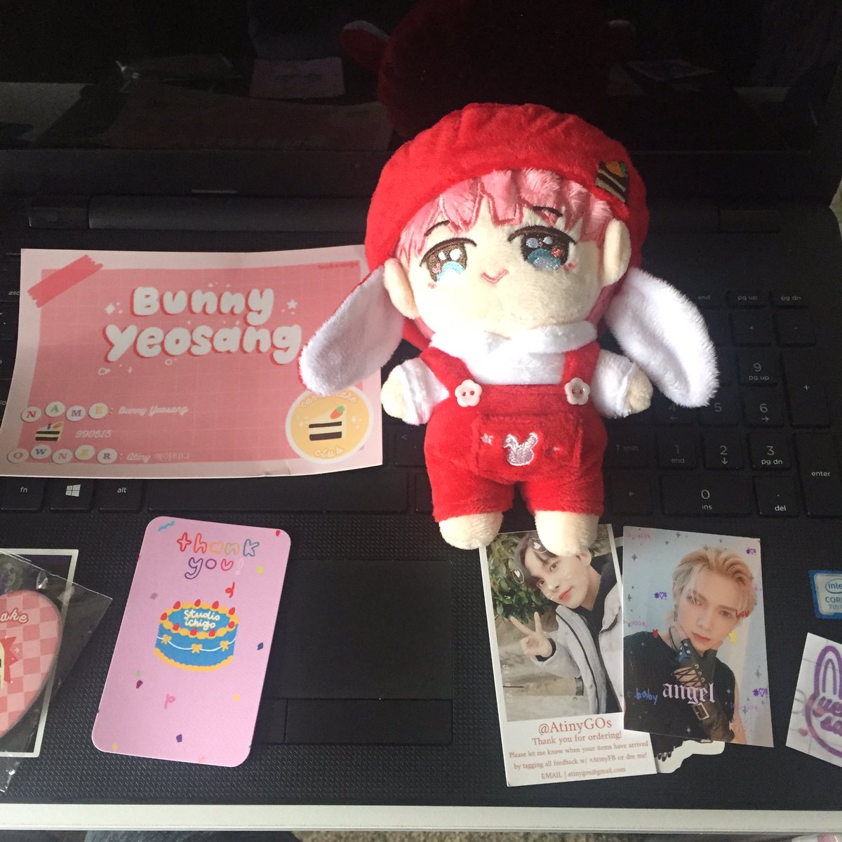 JQ_Writer's tweet photo. He’s here!🐰🍓 Thank You @studio_ichigo for this cute doll. And thank you @AtinyGOs for holding the GO and always taking good care of your buyers. #AtinyFB https://t.co/z3eP5HweRs