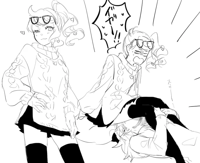 遅刻いいニーハイのダソ(へんたいくさい) 