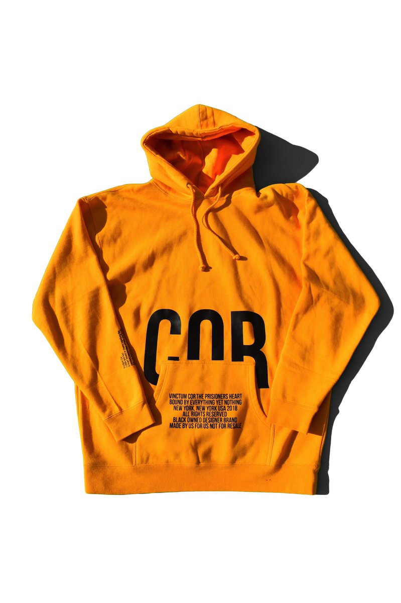 ChronicPE_'s tweet photo. Gold COR Hoodie. 

Available 2pm est. online at https://t.co/9fSkhpO2Fo https://t.co/xYK8ztGdzk