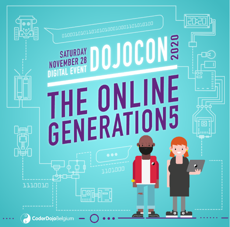 That's a wrap! Words can't describe how thankful we are for this first online DojoCon BE.
Thank you to the wonderful speakers for their awesome talks, the Community for their enthusiasm and attention and our sponsors for making this possible!

#DojoConBE20 #OnlineGeneration5