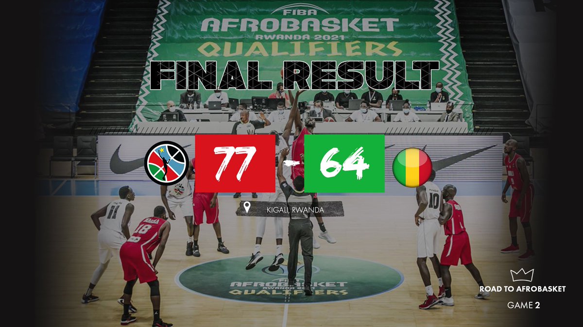 SSBFed's tweet photo. We get the win vs Mali with a great bounce back performance.
Tomorrow we take on hosts Rwanda at 6pm GMT. Keep showing your support!!! πΈπΈπ
π·: @FIBA https://t.co/ToaQFB0AdW
