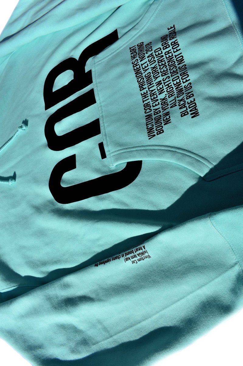 ChronicPE_'s tweet photo. Mint COR Hoodie. 

Available 2pm est. online at https://t.co/9fSkhpO2Fo https://t.co/XesOam50uq