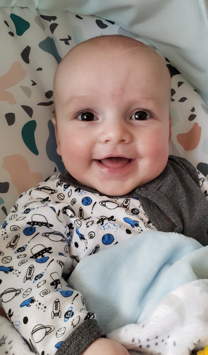 MegInks's tweet image. I might be biased, but this kid is pretty darn cute. Now that he's 4 months old, I'm finding a bit more time for art again.
#cutebaby #babyboy