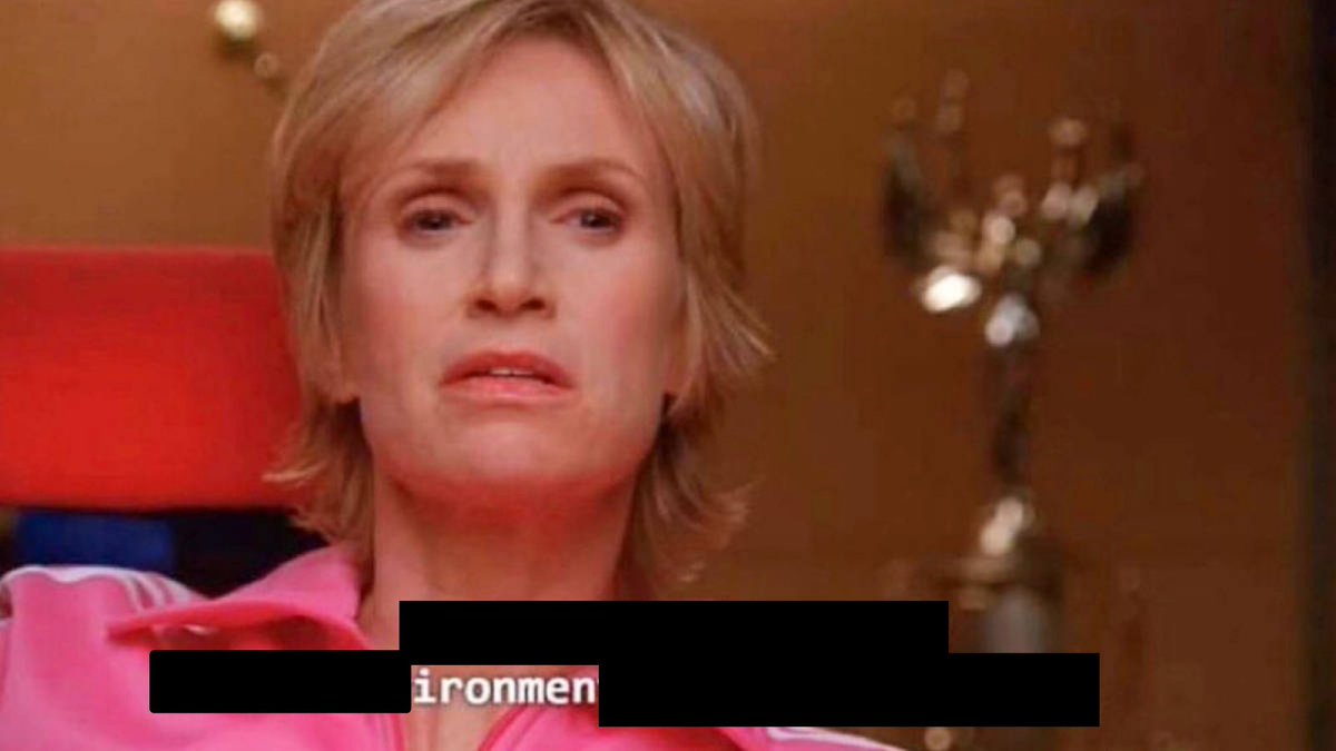 Patton: What do ya call two Tony Starks?Logan: I don’t know. What would you call two Tony Starks?Patton: