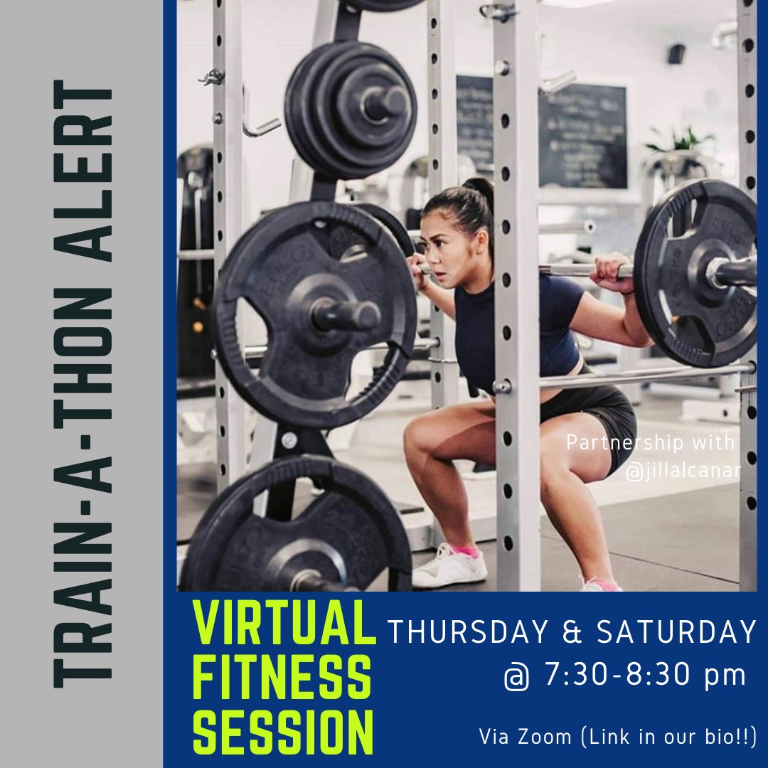 MYUTMAC's tweet photo. Virtual Fitness 💪 session @7:30-830 pm tonight! Via Zoom

Led by @jillalcanar (check her out on Instagram!) 

Link to register is in our bio or on our 
website https://t.co/D2Uq0jAHhf https://t.co/p78SyerihZ