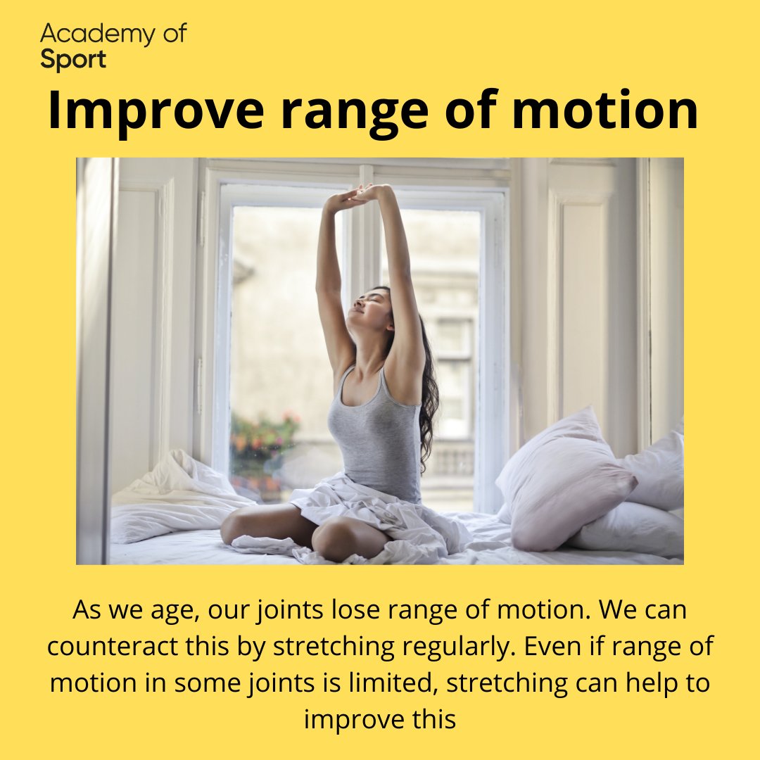 LSBUActive's tweet photo. Three benefits of regular stretching
.
#academyofsport #teamlsbu #stretching #flexibility #rangeofmovement https://t.co/iUKffgz601