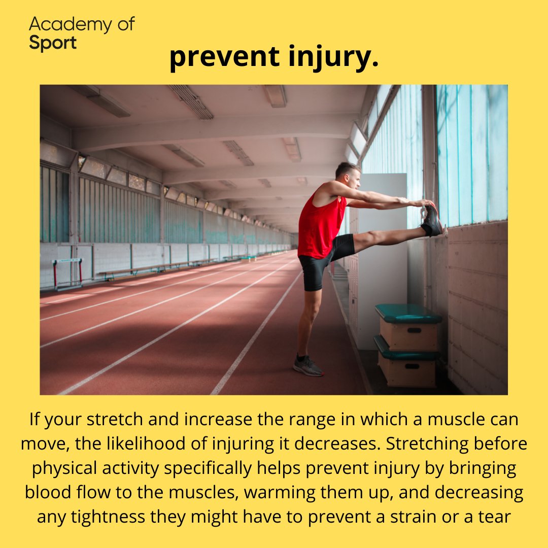 LSBUActive's tweet photo. Three benefits of regular stretching
.
#academyofsport #teamlsbu #stretching #flexibility #rangeofmovement https://t.co/iUKffgz601