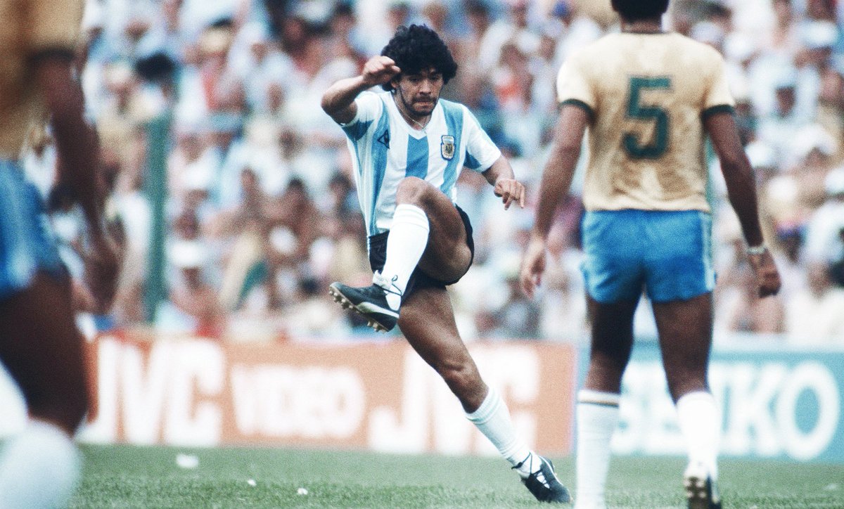 5.) Maradona had won 152 free kicks over the span of 4 world cups - this is 88 more than the second highest amount won of any other player.