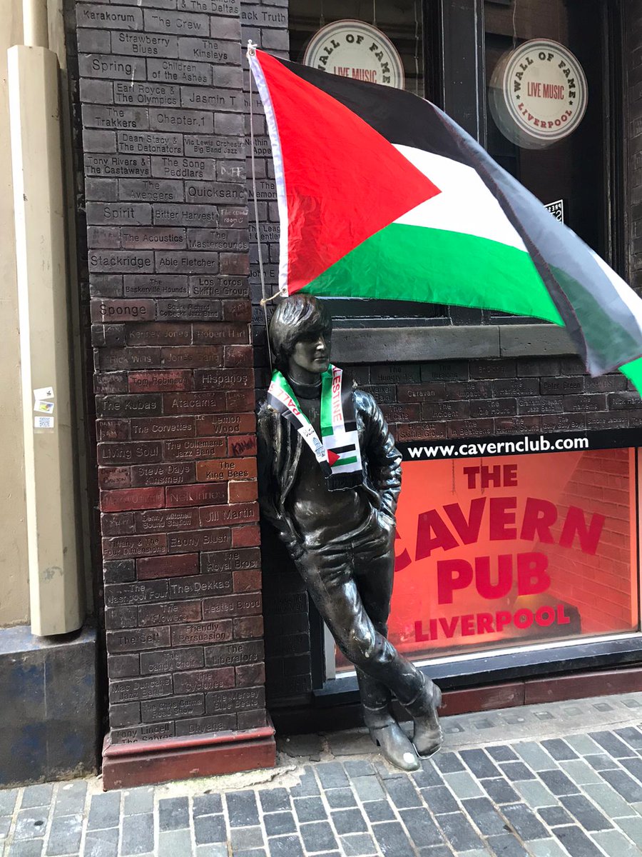 Liverpool@: here's John saying #SanctionsNow <a href="/PSCupdates/">Palestine Solidarity Campaign</a> <a href="/Livfop/">LFOP</a>