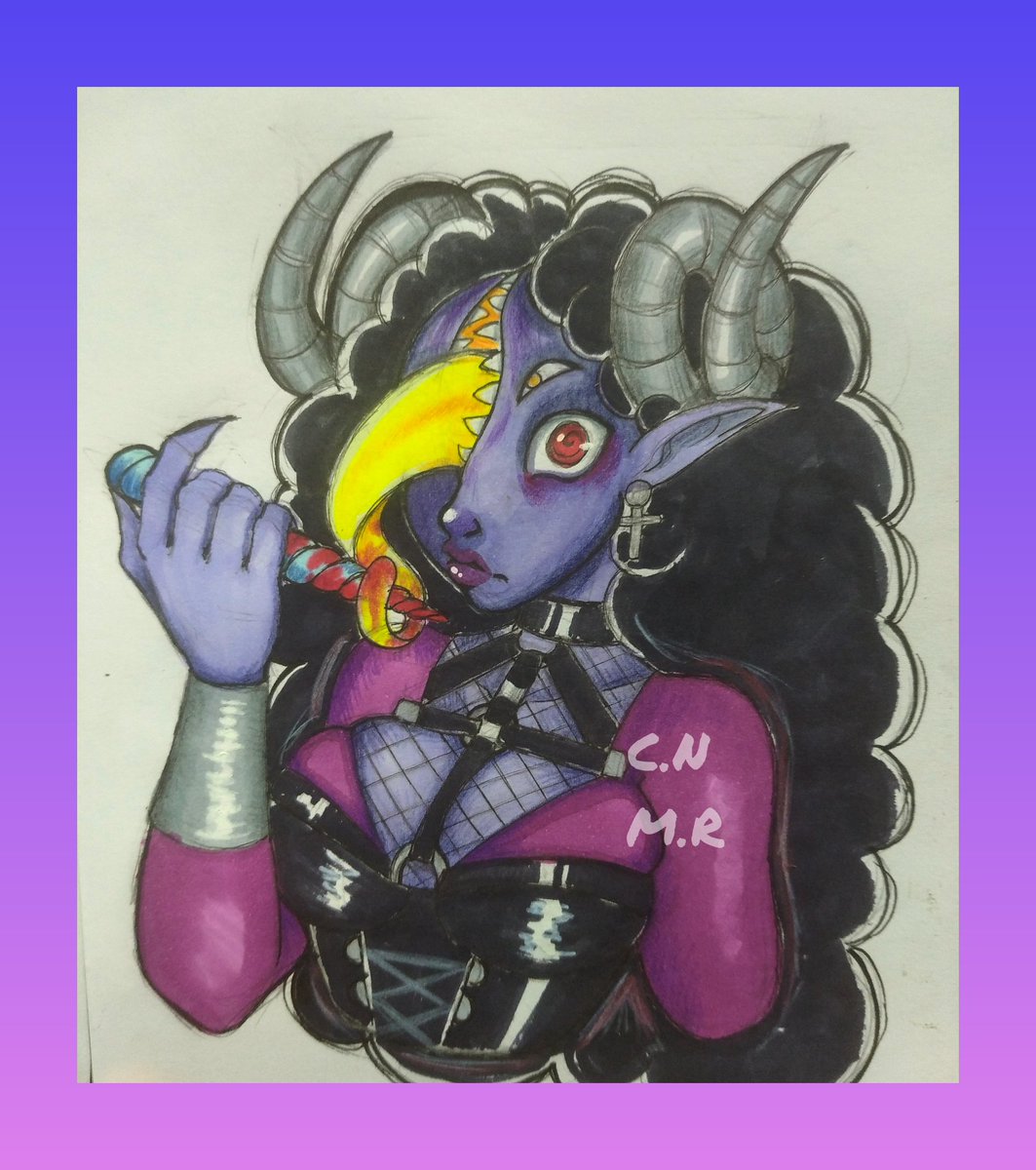 CaciottaPower's tweet photo. game / challenge made some time ago ... and here is the result!
#CaciottaPower #Demon #challenge #makeademonoc https://t.co/d0f0hYDdQg