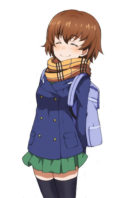 間に合って良かった(アウトです)!
ツチヤ殿と一緒に帰りたい人生だったであります!

#いいツチヤさんの日
#いいニーハイの日 