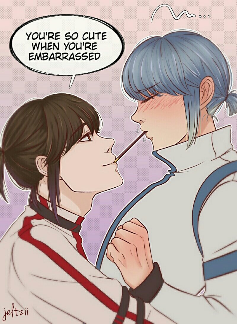 Oh, just a scene of em playing a pocky game (๑////๑)

#신의탑 #ToG #TowerOfGod #BamKhun #KhunBam #쿤밤 #クン夜 #KhunAgueroAgnis #25thbam 