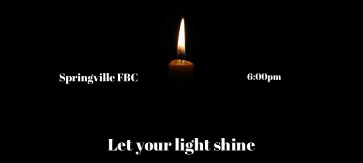 FbcSpringville's tweet photo. Join us tonight at 6:00pm! https://t.co/T9X30RwXmJ