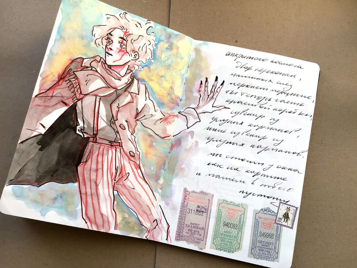 6th sketchbook, 2018-2019

✨ A5 size
✨ starting price is $60
✨ reply directly to the person with the highest bid to outbid
✨ you must outbid by $5
✨ international shipping is included 
✨ payment via paypal 