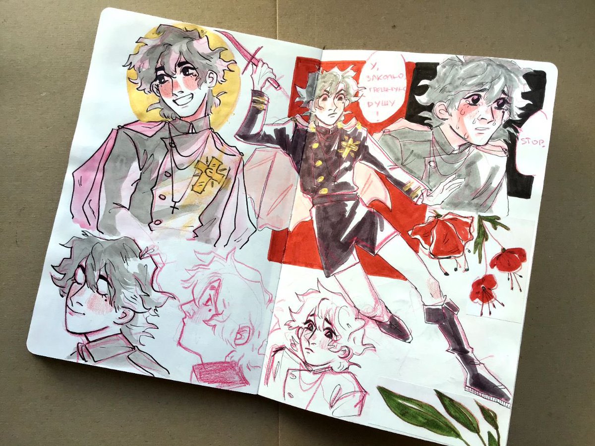 6th sketchbook, 2018-2019

✨ A5 size
✨ starting price is $60
✨ reply directly to the person with the highest bid to outbid
✨ you must outbid by $5
✨ international shipping is included 
✨ payment via paypal 