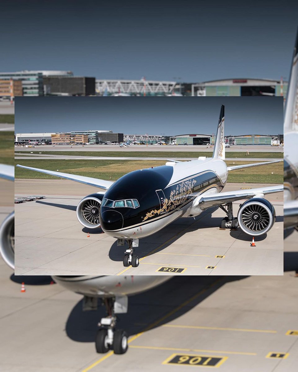 #BusinessJets @ab_aviation ®beautiful T7  #Boeing #B777BBJ 
.
#instagramaviation
#megaplane
#BusinessAviation
#FlyPrivate
#PrivateJet 
#CharterJet
#BizJet
#Flight
#Luxury 
#Travel
#EmptyLeg
#BusinessJet
#CorporateJet
#Aviation