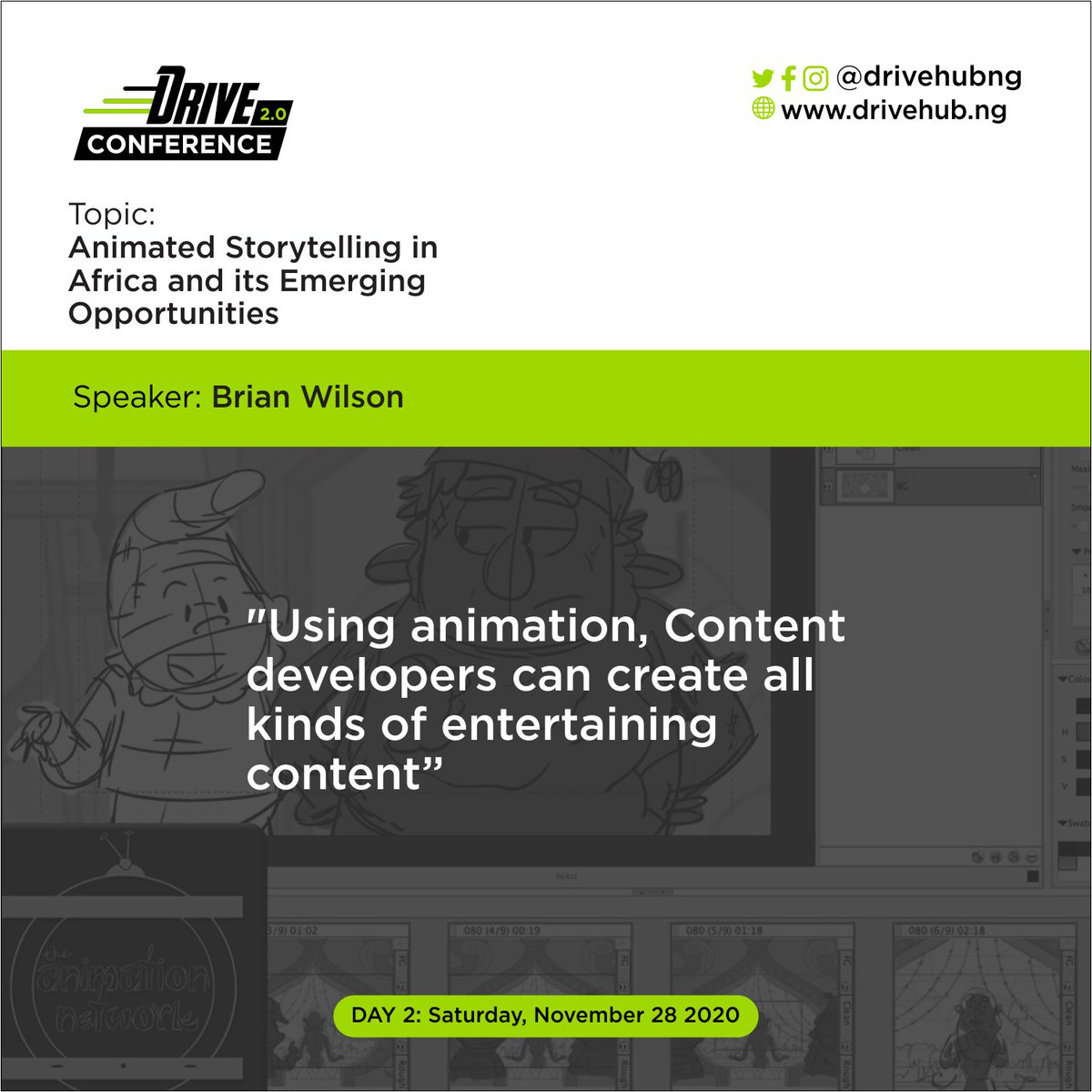 aceccommunity's tweet photo. Excerpts from the session with @brianowilson
#driveConference #drive2020 #Conference #OnlineEvent #Event #drive #drive2.0 #creative #tech https://t.co/FP9lUhdpHW