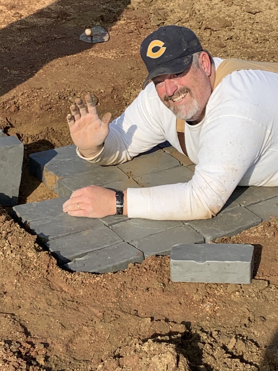 Happy Birthday to Coach <a href="/Seth14Wright/">Seth Wright</a>! Spending his BDay at Da Hoff! New batters box and field drainage to be completed today!!