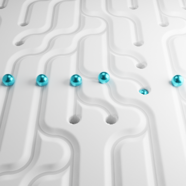 chiu_hans's tweet photo. All displaced from a default cube, the bottom face is pushed up to form the ball. The node group in the node group trick is used to calculate the branching path, similar to my Circuit Board from #nodevember2019 https://t.co/XO6IEavemh