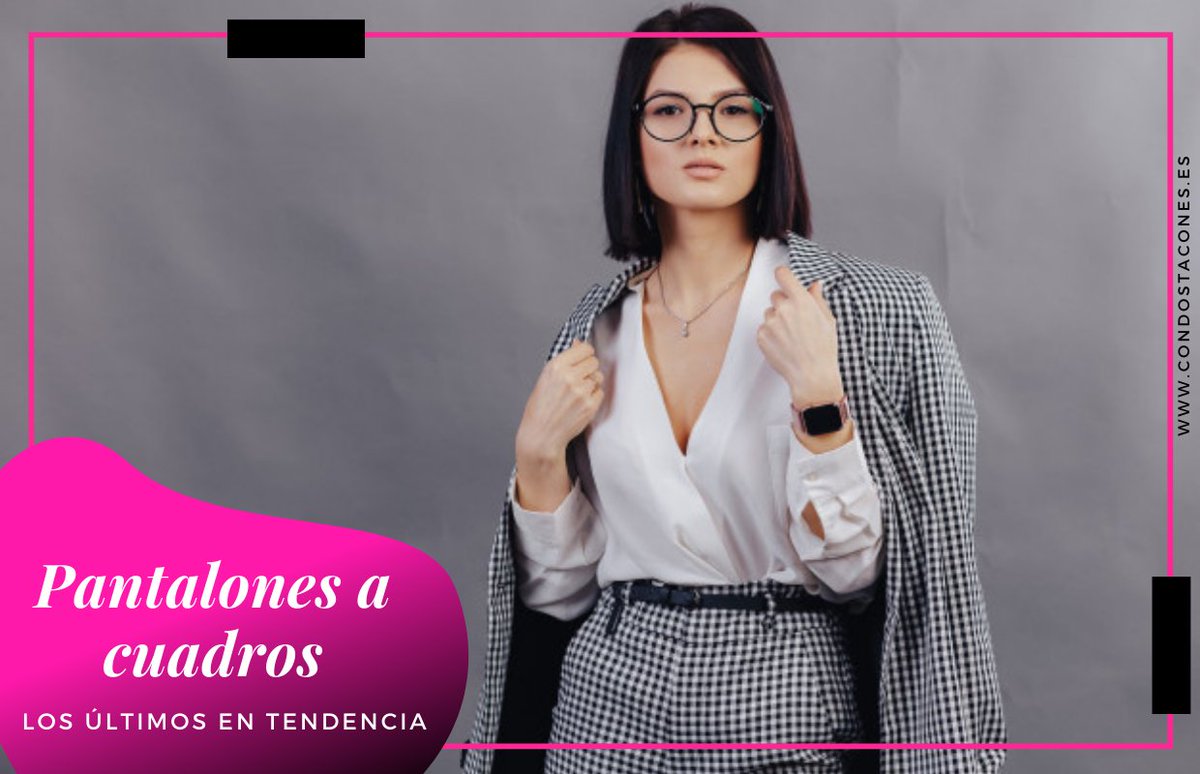 condostaconesES's tweet photo. Los pantalones a cuadros son ideales para crear los mejores outfit de moda y salir de lo convencional. Nosotras hemos realizado una selección de unos pantalones a cuadros que estamos seguras que te encantarán
#pantalon #pantaloncuadros #moda #estilo #ootd
https://t.co/AweAHqvfv1 https://t.co/H25LzP358K