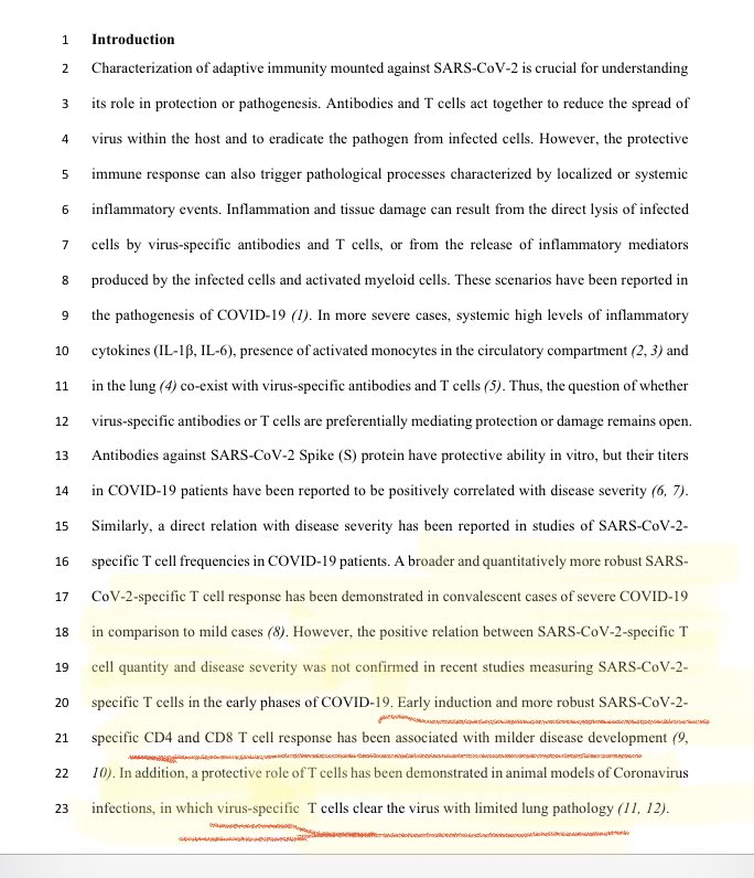 “Highly functional virus-specific cellular immune response in asymptomatic SARS-CoV-2 infection” (preprint) 11/27/20 https://www.biorxiv.org/content/10.1101/2020.11.25.399139v1.full.pdf+html #COVID19  #SARSCoV2  #tcell  #ImmuneSystem