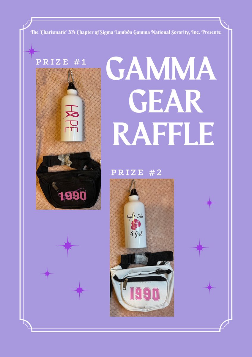 uh_gammas's tweet photo. Get your tickets for a chance to win these gamma gear essentials! 💗  Link to form: https://t.co/OpzOcHvKiv https://t.co/gzjf2SvkNv