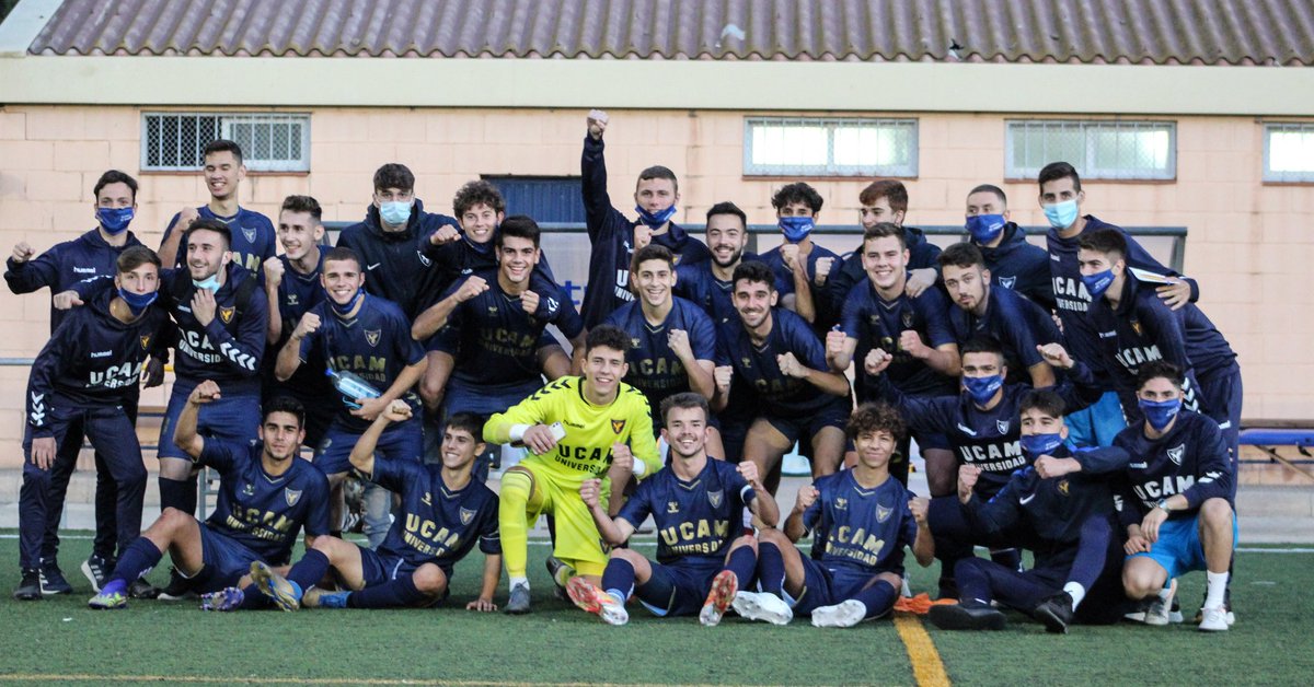 UCAMMurciaCF's tweet photo. 🚨 JUVENIL A | ⭐ Esfuerzo superlativo de nuestros canteranos.

¡IMPARABLES! 

#CanteraUCAM 💙 https://t.co/X3WavFeQDx
