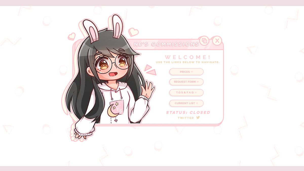 hi everyone! ♡ I will be opening more slots on Monday, Nov. 30th ~noon PST!

🐰It will be first come first serve.
🐰Prices, examples, and FAQ on bunannie.wixsite.com/commissions.