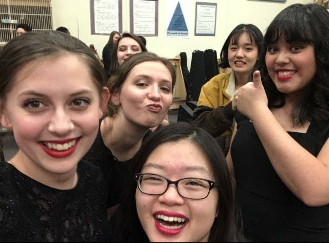 WEDECA's tweet photo. Day 28 of #DECAMonth - Your Biggest DECA Supporters

Lauren Cho: My friends. They're not in DECA and don't really know what it's about, but they support me anyway!

#NextLevelDECA #wedecatogether #WeFlyTogether #WEDECA https://t.co/tYxvduvUQi