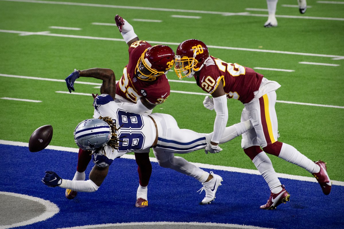 PFF_Washington's tweet image. Jeremy Reaves earned a 78.5 grade on Thanksgiving.

That’s the highest grade by a #WashingtonFooball FS this season 👀🔥