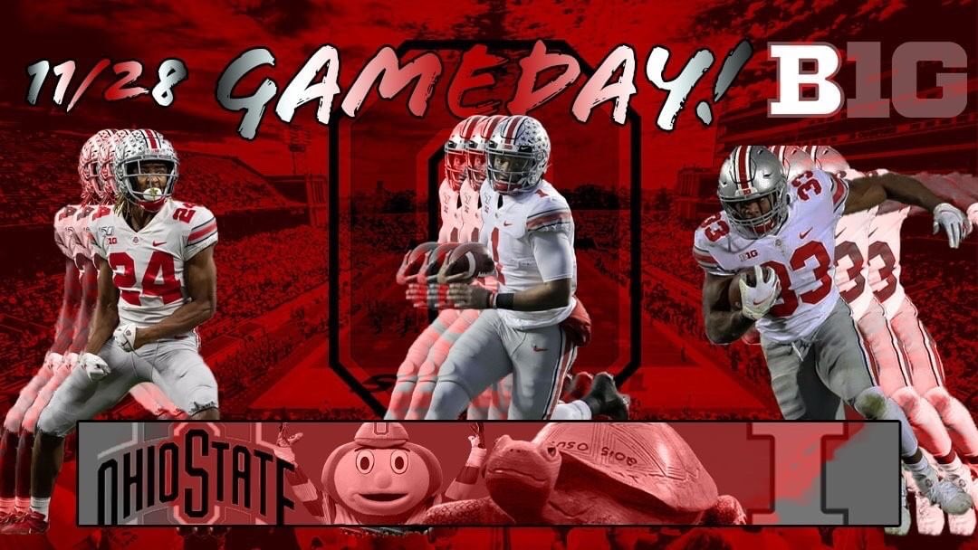GAMEDAY! (If the game didn’t get postponed) still worth posting 🔴⚪️🌰🏈🔥 #Buckeyes #OhioState #ohiostatefootball @OhioStateFB https://t.co/CNzzO6IxZG