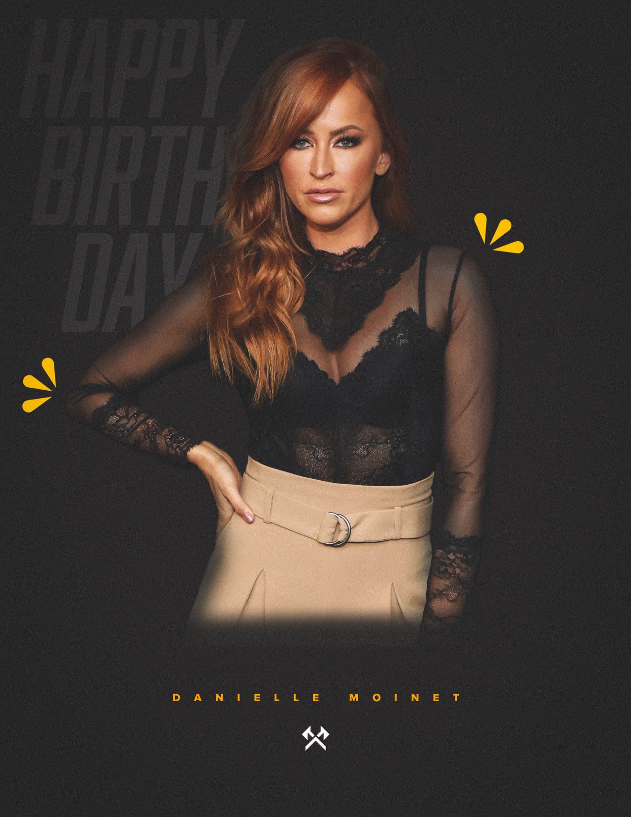 Happy birthday to the WWE star turned model and fitness junkie, Danielle Moinet! 