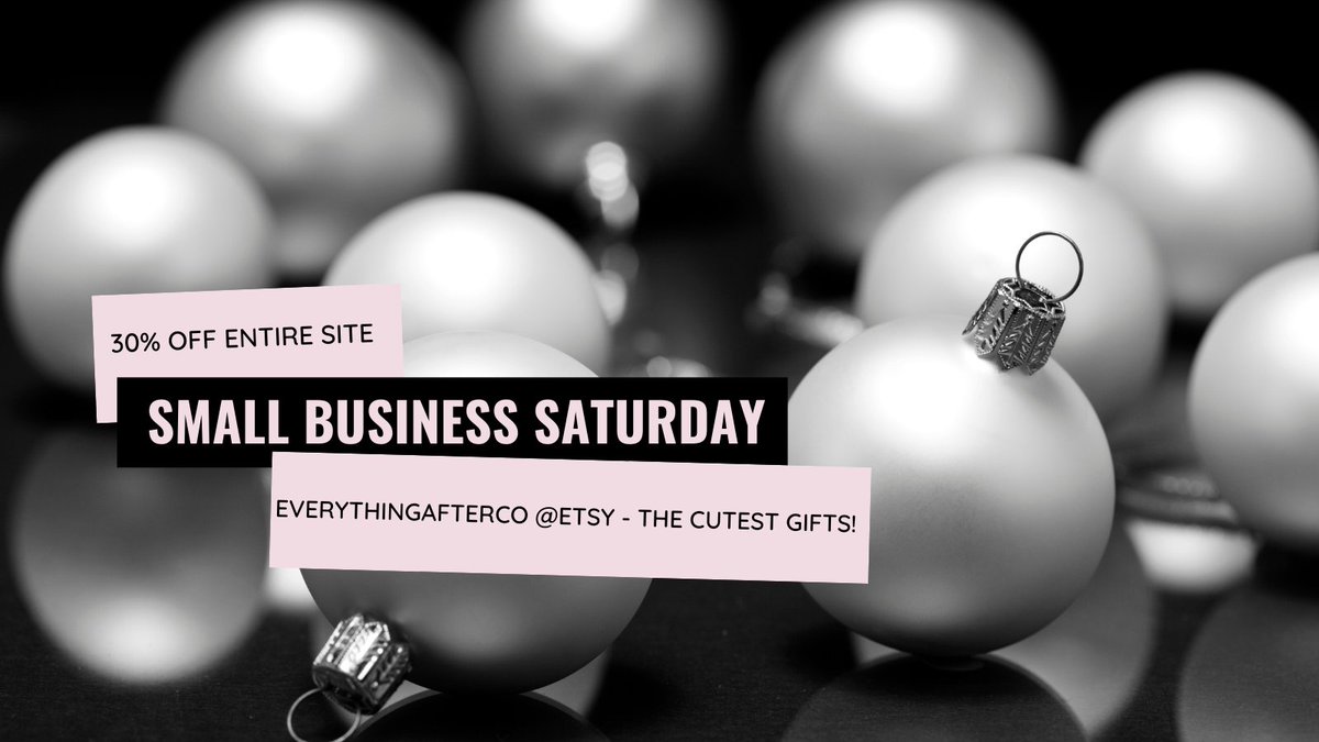 every_after's tweet photo. My family would love for you to check us out! I personally think we have the cutest gifts. <3 #SmallBusiness #SmallBusinessSaturday #Christmas @Etsy Etsy Link: https://t.co/NftaJepbUZ https://t.co/DhJxtGWxCU